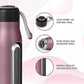 Stainless Steel Vacuum Insulated Water Bottle, 550ml, Pink, Leak Proof, Hot & Cold Flask for Gym, Travel, Office