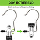 Heavy Duty Hanging Hooks Clips,New Boot Hangers for Closet, Laundry Hooks Hanging Clips Clothes Pins, Hat Pants Towel Clips Organizer for Home and Travel, Durable Hook Clips for Clothes