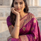 VALLABHADHISH SAREE  CATELOG NO.: DD-075   Fabric: Banarasi Soft Silk Saree With Meenakari Work