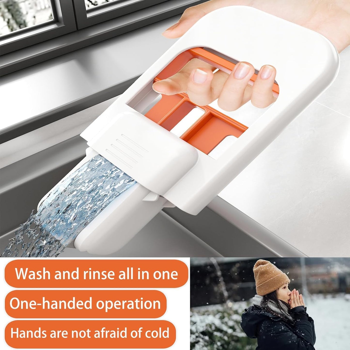 1 Pcs Mini Foldable Desktop Mop for Kitchen – Self‑Squeeze Sponge Mop for Wet & Dry Use (2025) – Portable Cleaning Tool for Small Spaces – Kitchen, Bathroom, Glass, Living Room