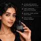 Hair Root Touch Up Powder for Thinning Hair | Instant Hair Loss Concealer & Scalp Shadow | Grey Hair Coverage Powder Waterproof & Sweat Resistant | Black Hair (4 Gm)