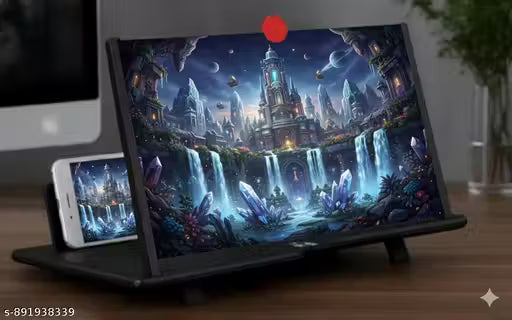 3D HD screen magnifier comes alongwith adjustable screen length providing clear screen for kids to study during this pandemic online classes. Avail this screen magnifier & screen expander to all Mobile Phones