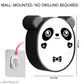 NEXTGEN Plastic Cute Panda Soap Box – Wall Mounted Flip-Top Drain Soap Case | No Drilling, Waterproof Bathroom Storage Box for Soap, Towels & More