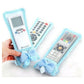 Remote Cover | Cute Design Cover for TV and AC Remote | Remote Case | Dustproof Case for Remote | Set of 3 | Blue.