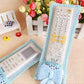 Remote Cover | Cute Design Cover for TV and AC Remote | Remote Case | Dustproof Case for Remote | Set of 3 | Blue.