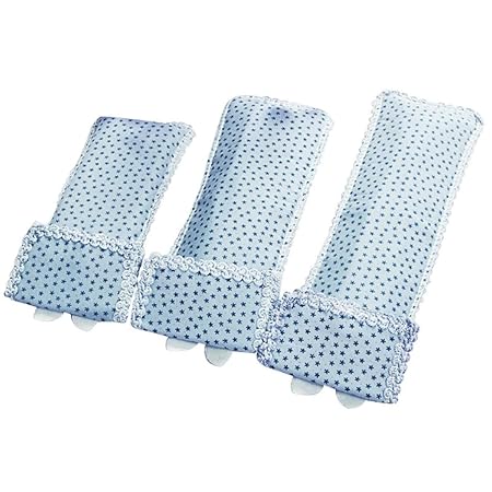 Remote Cover | Cute Design Cover for TV and AC Remote | Remote Case | Dustproof Case for Remote | Set of 3 | Blue.