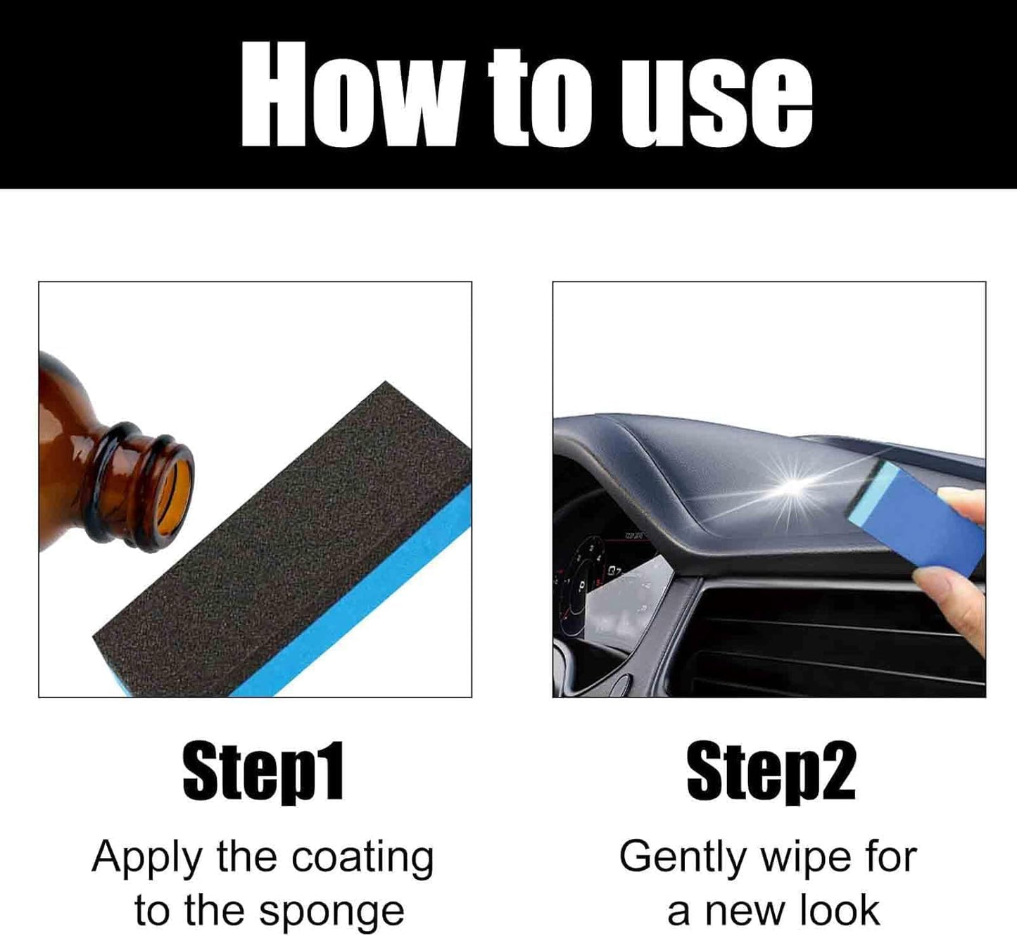 Buy one get one FREE FREE crystal coating liquid for plastic parts for car and bike 30 ml