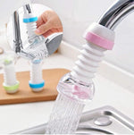 1 Pc's- 360 Degree Rotating Water Faucet Aerator Splash-Proof Filter/Anti-Splash Expandable Head Nozzle/Bathroom Tap Adjustable Sprinkler/tap Shower/Water Saving Device Faucet