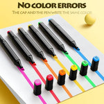 Vasukie Dual Tip Colourful Art Markers Sketch Pens 48 Colours With Carrying Case For Painting Sketching Calligraphy Drawing Non Toxic Twin Head Permanent Colouring Markers For Kids Adult