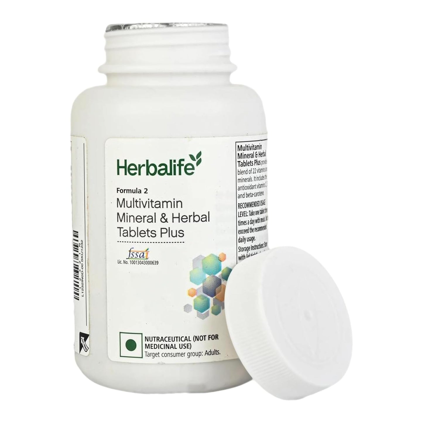 Herbalife HN Formula 2 Multivitamin Mineral And Herbal Tablets - 1 count, 90 capsules