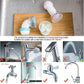 1 Pc's- 360 Degree Rotating Water Faucet Aerator Splash-Proof Filter/Anti-Splash Expandable Head Nozzle/Bathroom Tap Adjustable Sprinkler/tap Shower/Water Saving Device Faucet