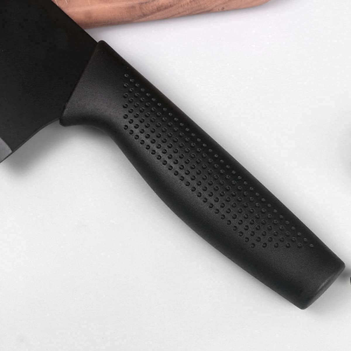 Stainless Steel Professional Kitchen Knife Set, 3-Piece Meat and Chef's Knife with Non-Slip Handle, Manual Sharpening for Home and Restaurant Use