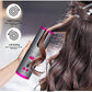 Avenn USB Rechargeable Automatic Wireless Electric Hair Curler, Cordless Auto Curler with L/R Rotating, 6 Temperature Settings 150°C-200°C, Multicolor