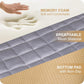 Premium Car Seat Cushion Pad – Thick Memory Foam Comfort Seat Cover, Breathable & Non-Slip, Universal Fit for Cars, SUVs, Trucks, Office Chairs – Gray