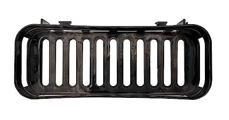 Plastic Self Adhesive Bathroom Shelf, Bathroom Organizer Shelf, Wall Mount Bathroom Accessories, Multipurpose Wall Holder Bathroom Storage Rack Box (Pack of 1) (Black)