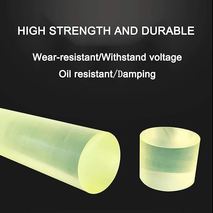 PU Rubber Rod | Rubber Self-Defense Stick – Durable & Flexible Training Tool for Martial Arts,Fitness & Safety Self Defence Nylon Rod Stick,Pu Flexible Safety Rod,Polyurethane Rod Self Defence Stick