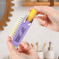 Multifunctional Soap Dispenser with Roller Brush Compact Foam Case for Laundry, Travel, Kitchen & Bath Essentials Soap Box Brush Travel Soap Case with Brush