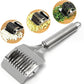 CrazySoul Stainless Steel Nool Parotta Cutter Roller | Lachha Paratha & Noodles Cutter | Multi-Purpose Kitchen Tool