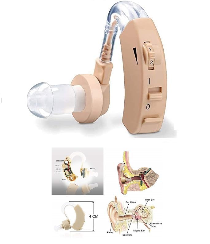 Dr.SHAH's LATEST Advanced Hearing Machine Ear Machine Ear Hearing Aid Machine/Earing Machine/Ear Machine For Old Age/Kaan Ki Machine/Sound Ampifier Machine