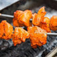 Barbecue Skewers – Pack of 12 Stainless Steel Tandoor Sticks | 13-Inch Strong Steel-Coated Grill Sticks for BBQ, Kebabs, and Grilling