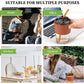 Glass Sipper Tumbler Lid and Straw Coffee Tumbler Tea Coffee Mugs with Leather Sleeve Cup and Mug for Kids Milk Juice Mug for Water Drinking Sipper,400 ML (1 PCS Brown)