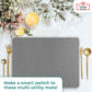 Senego by Trendy Home Anti-Slip Mat for Kitchen (45 cm x 5 m), Food Grade & Washable, Mat for Fridge, Shelves, Cupboards, EVA Shelf Liner Sheet for Drawers & Wardrobe
