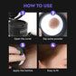 Hair Root Touch Up Powder for Thinning Hair | Instant Hair Loss Concealer & Scalp Shadow | Grey Hair Coverage Powder Waterproof & Sweat Resistant | Black Hair (4 Gm)