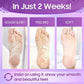 KLIFFOO Glycolic Acid Foot Peeling Mask 2 Pair, Korean Peeling & Exfoliating Foot Peel Off Mask for Rough, Dry & Cracked Heel, Feet Repair Socks Removes Dead Skin & Callus Remover, Cruelty-Free