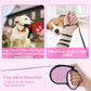 ANVAY INPEX Retractable Dog Leash 16 Feet, Automatic Tangle-Free Nylon Tape Pet Leash with Quick Lock & Anti-Slip Handle, Adjustable Dog & Cat Walking Rope for Training, Walking & Camping