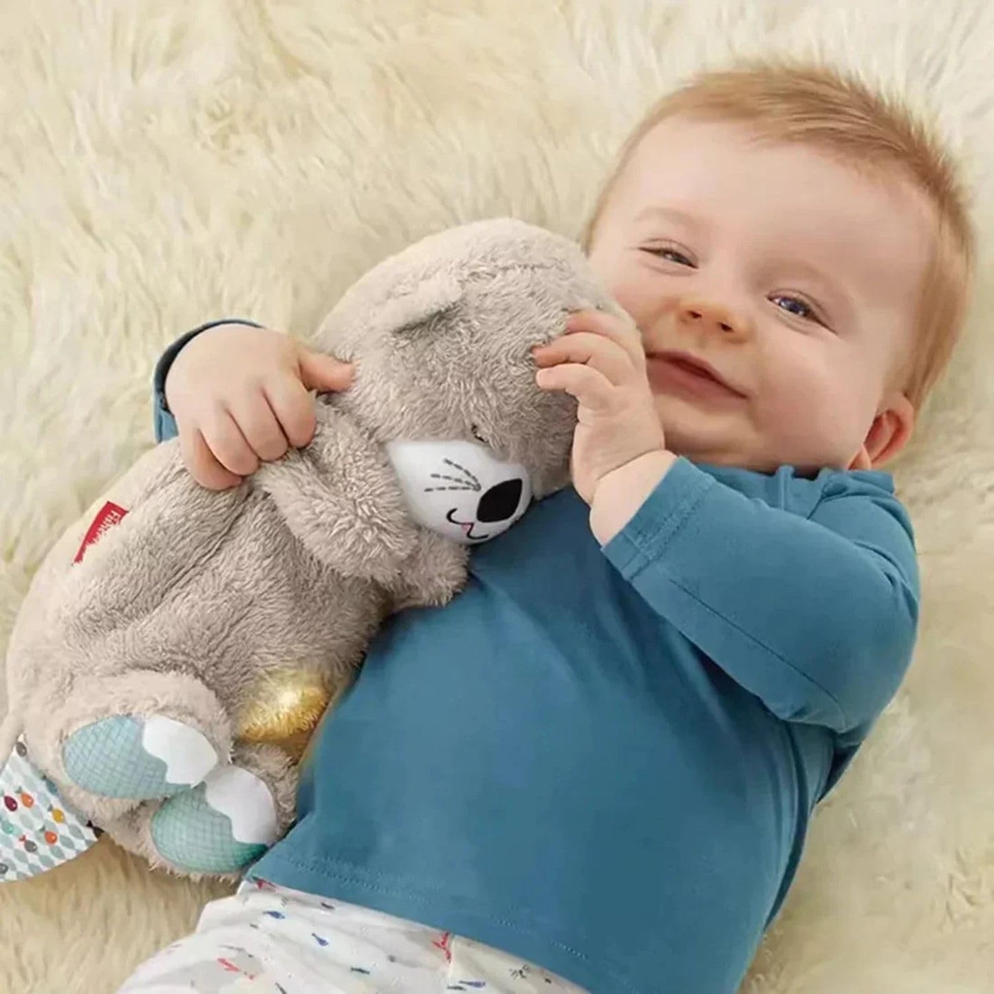Teddy Bear Sound Toy with Light and Music for Kids Stuffed Animal Plush Toys 1-5 Years Boys Girls Birthday Gift