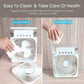 Portable Air Cooler Fan with Water Tank & USB Power - Mini Personal Evaporative Cooler with 3 Speeds, , LED Light, Quiet Cooling for Home, Office, Bedroom (MultiColor)