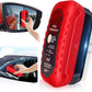 Buy 1 Get 1 Free – Premium Car Glass Oil Film Cleaning Brush 120ml Auto Windshield Windscreen Cleaning Tool with Built-in Dispenser | Streak-Free Stain Remover for Car & Home Windows
