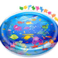Tec Tavakkal Baby Kids Water Play Mat Toys Inflatable Tummy Time Leakproof Water Play Mat, Fun Activity Play Center Indoor and Outdoor Water Play Mat for Baby Random Design