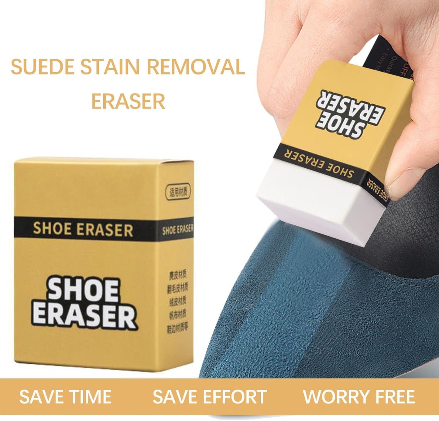 Leather Shoe Eraser, Shoe Eraser, Suede Eraser, Nubuck Leather Eraser, Dirt Eraser Shoes, Cleaning Rubber for Suede and Nubuck Shoes, Suede and Nubuck Cleaner Butyeak
