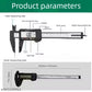 Carbon Fiber Composite Digital Caliper | LCD Screen with One-Button Switching for Metric and Imperial Units | Precision Measuring Caliper for Golden and Precious Metals | 0.01 Inch High-Precision Measuring Instrument | Multi-Function Electronic