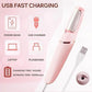 Smooth Pedicure Wand, Electric Foot Callus Remover Rechargeable Pedicure Tool Callus Remover for Feet Electronic Foot File Pedicure Kits, Pedi Feet Care for Removes Dry Hard & Dead Skin Ideal Gift