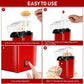 Playpulse® (5-Years Warranty) Oil-Free Hot Air Popcorn Maker – 1200W Electric Popper Machine for Healthy, Fast Snacks, Easy to Use, Ideal for Home, Kids, Parties & Movie Nights- Multi-Colour