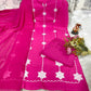 Presenting Beautiful Heavy quality cotton Fabric  designer festive wear straight style kurti with pattern pant*