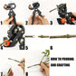 2 In 1 Garden Grafting Tool Pruner Kit For Plants, Plant Cutter For Garden, Grafting Tools For Plants, Precision Garden Grafting Tool With 3 Replaceable SK5 Steel Blades