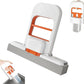Mini Foldable Desktop Mop Portable Cleaning Sponge Mop Handheld Self Squeeze Cleaning Tool Wet and Dry Use System for Small Spaces Bathroom and Kitchen