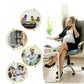 B W Egg-Seater Gel Honeycomb Seat Cushion, Ergonomic Orthopedic Support, Blue Cooling Pad with Non-Slip Cover for Office Chair, Car, Wheelchair.