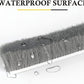 URBANMONK 10 Meter Weather Stripping Door Seal Strip | Self Adhesive Weather Strip Sound proofing for Windows | Window Sealing Strips for Gap | soundproof Door Seal (Grey) Wool