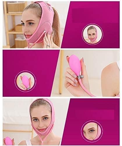Cozron Silicone V Face Mask, Face Lift Up Belt for Facial Slimming, Chin & Cheek Slimming Bandage Mask, Double Chin Fat Reducer, Skin Tightening for Women & Men (MultiColour)