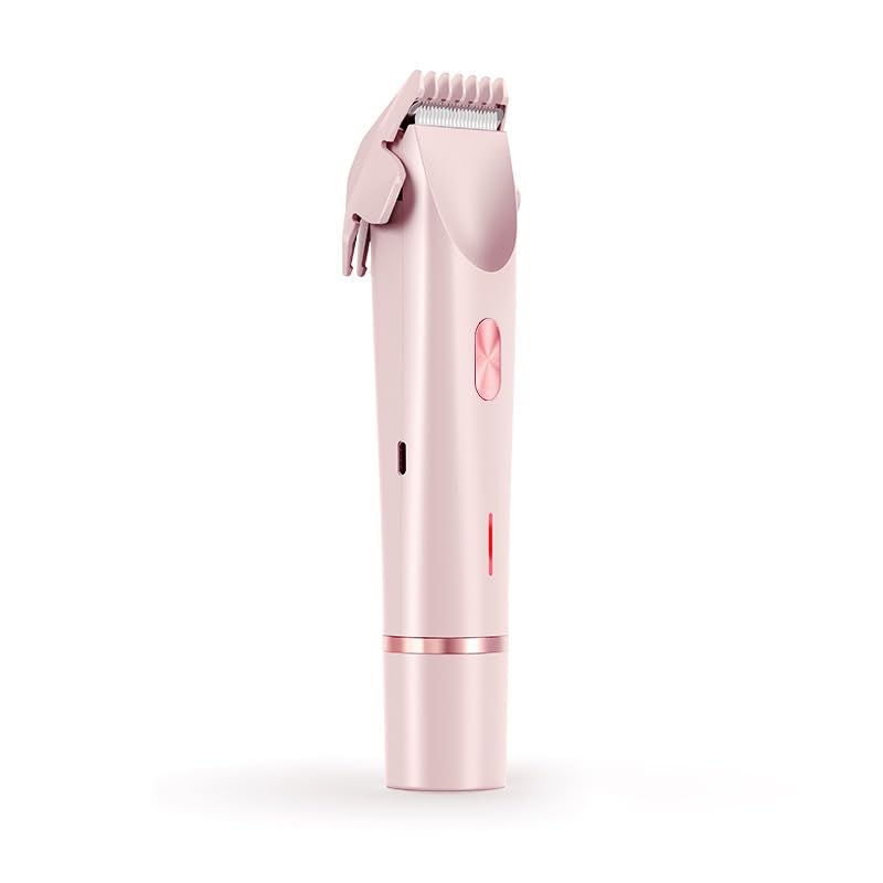 2025 New Bikini Trimmer for Women,Dermave Bikini Shaver,2-in-1 Electric Razors for Women (Pink)