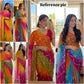 New launching booking fast Fabric - original thakur ji Georgette  Spray print Sequence work