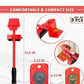 Divviks Furniture Lifter Mover Tool Set Heavy Duty Furniture Lifter With 4 Sliders For Easy And Safe Moving 360 Degreee Red Color