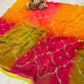 New launching booking fast Fabric - original thakur ji Georgette  Spray print Sequence work