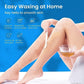 Silicone Wax Heater Portable and Electric Silicone Based Folding Waxing Hair Remover Heater Machine Warmer Machine for Waxing for Women Wax Boiler Pot Beans Warmer