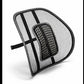 Car Back Rest with Lumbar Support Mesh Cushion Pad,Universal Back Lumbar Support for Chair Back Rest Cushions Ergonomic Seat Lumber Back Correction for Comfortable Seating Medical & Supports