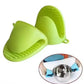 Silicone Heat-Resistant Pinch Mitts – Set of 2 Mini Oven Gloves